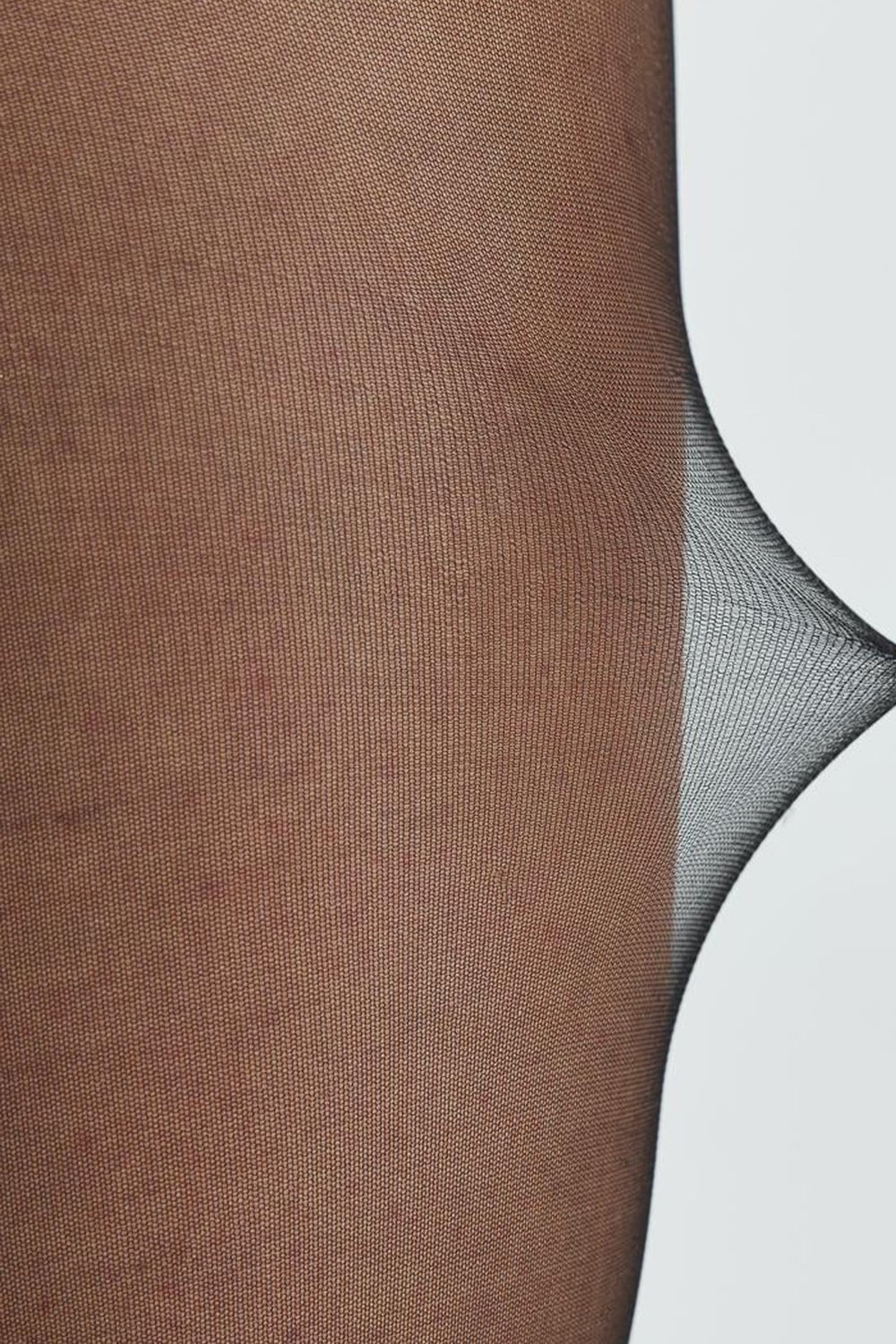 İnce 15 Denye Siyah-Nude 2li Külotlu Çorap