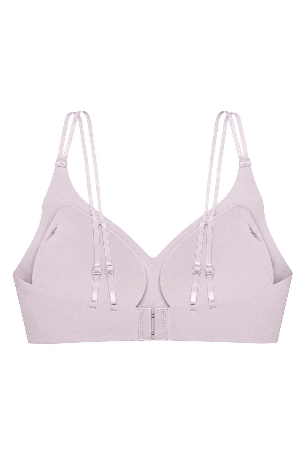 Seamless Bra - Viora | Lila Lazer Kesim Balensiz Kontur Kabartma Detaylı Dikişsiz Kadın Sütyen