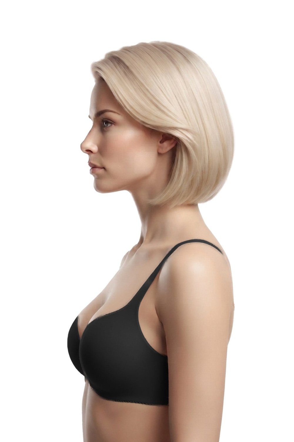 Seamless Bra - Selene | Lazer Kesim Balenli Yarım Dolgulu Push Up Straplez Kadın Sütyen 2li Paket