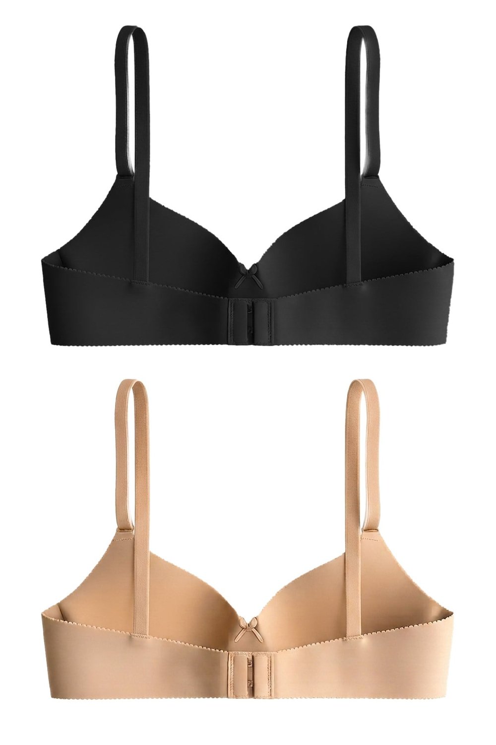 Seamless Bra - Selene | Lazer Kesim Balenli Yarım Dolgulu Push Up Straplez Kadın Sütyen 2li Paket