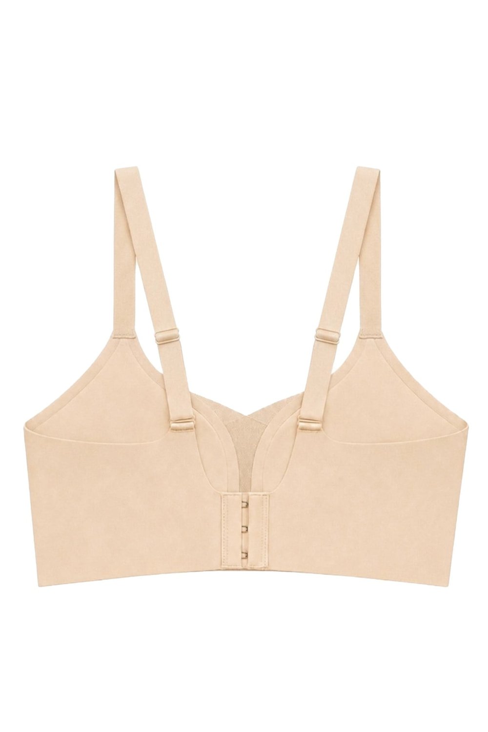 Seamless Bra - Nuvia |Ten Lazer Kesim Klipsli Önden Açılabilir Rib Dokulu Dikişsiz Emzirme Sütyeni