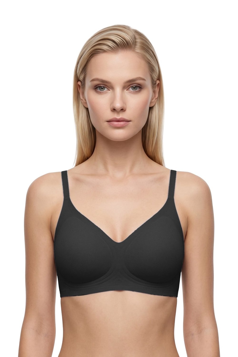 Seamless Bra - Aurea | Lazer Kesim Dikişsiz Kontur Detaylı Balensiz Kadın Sütyen 3lü Paket-2