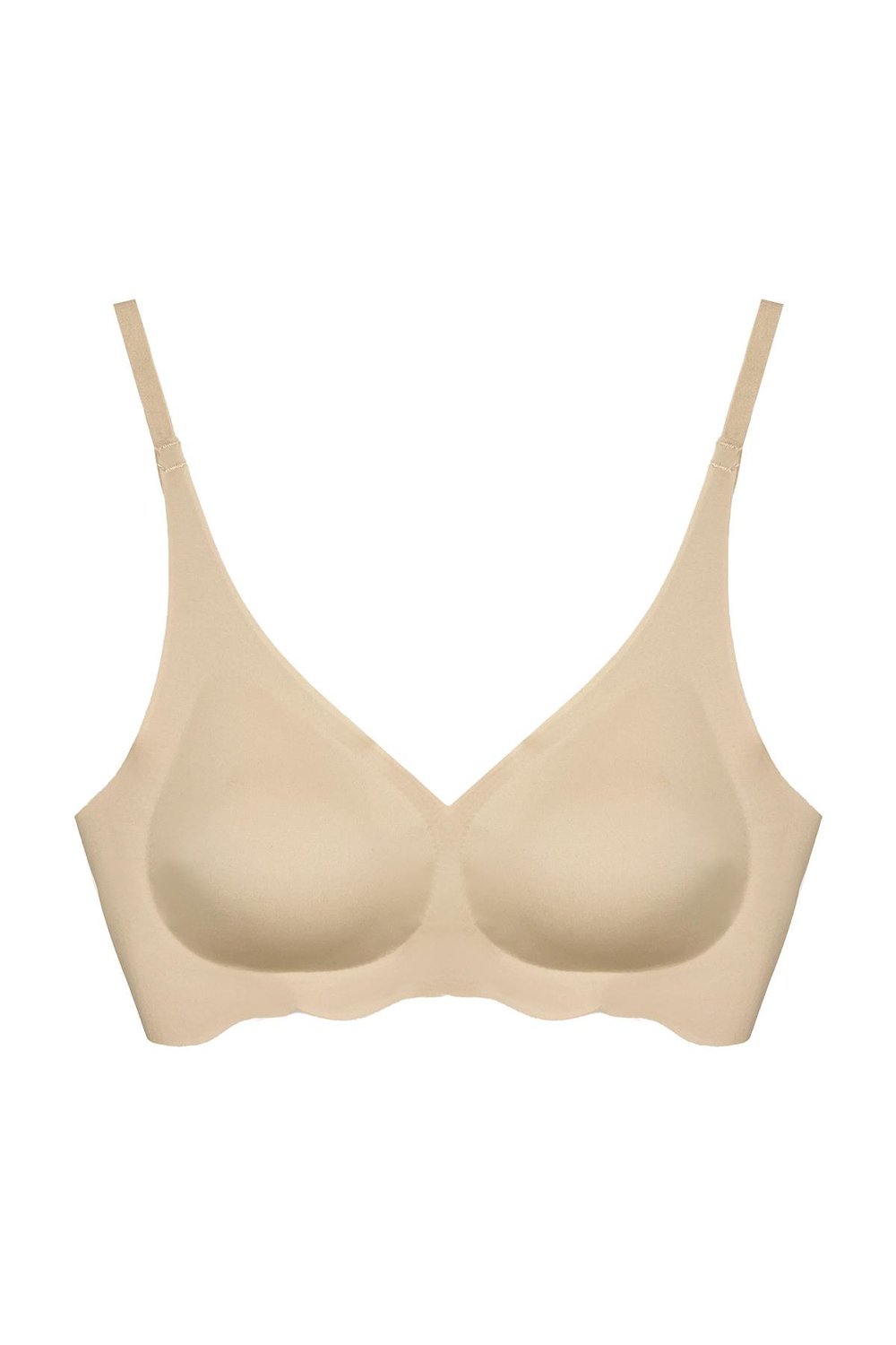 Seamless Bra - Wave | Ten Lazer Kesim Dikişsiz Dalga Detaylı Balensiz Kadın Sütyen