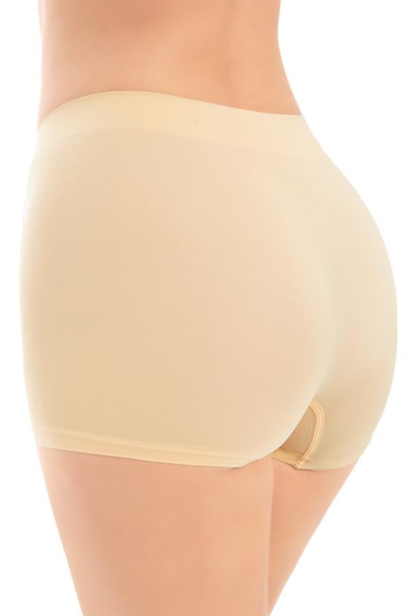 Cottonhill Premium - Kadın Ten Ultra-Rahat Seamless Boxer