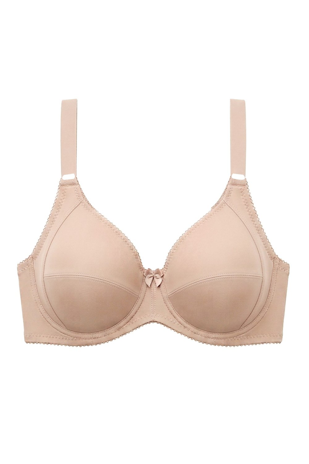 Bra - Novia | Ten Büyük Beden Micro Balenli Minimizer Ayarlanabilir Askılı Kadın Sütyen