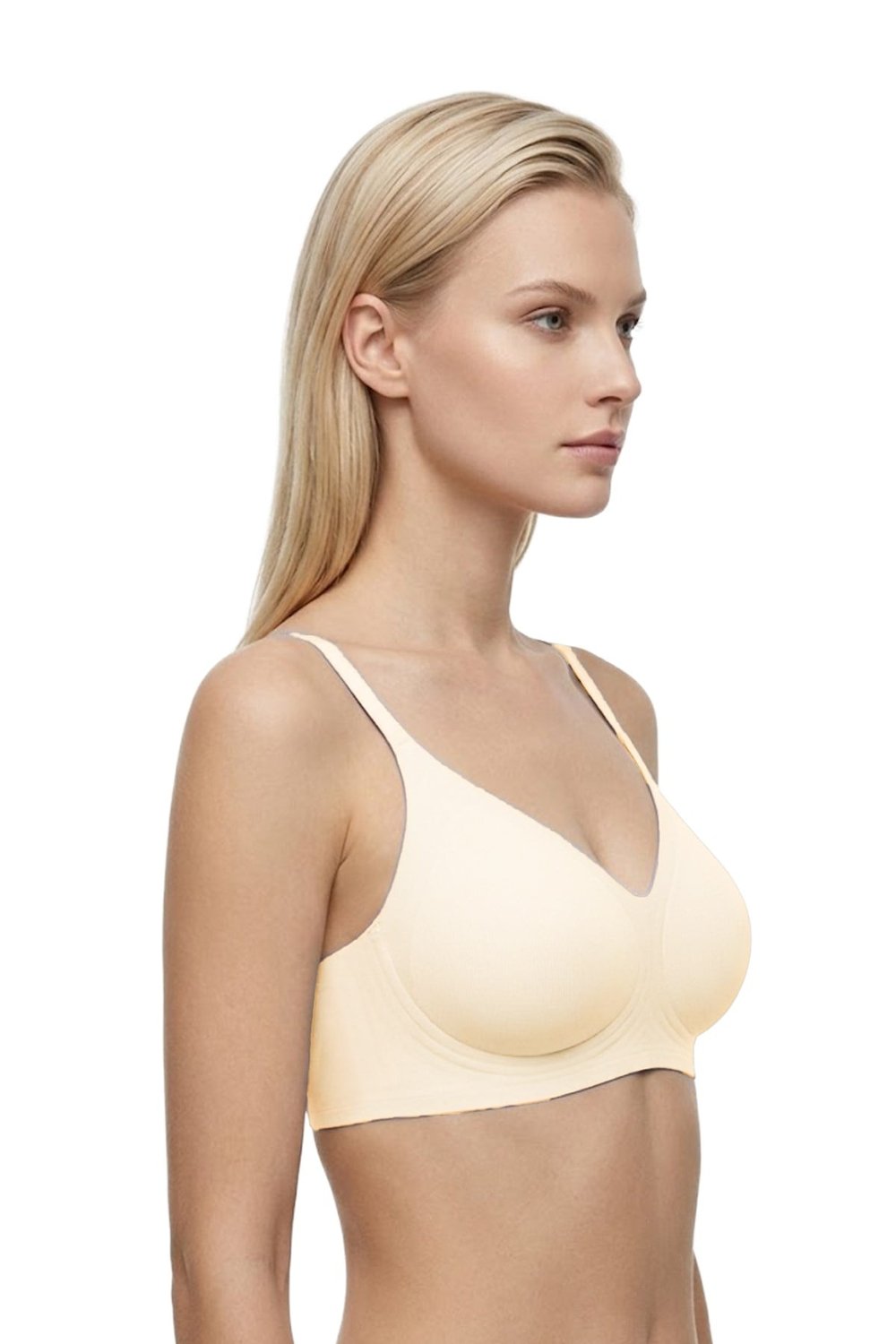 Seamless Bra - Aurea | Lazer Kesim Dikişsiz Kontur Detaylı Balensiz Kadın Sütyen 3lü Paket-2
