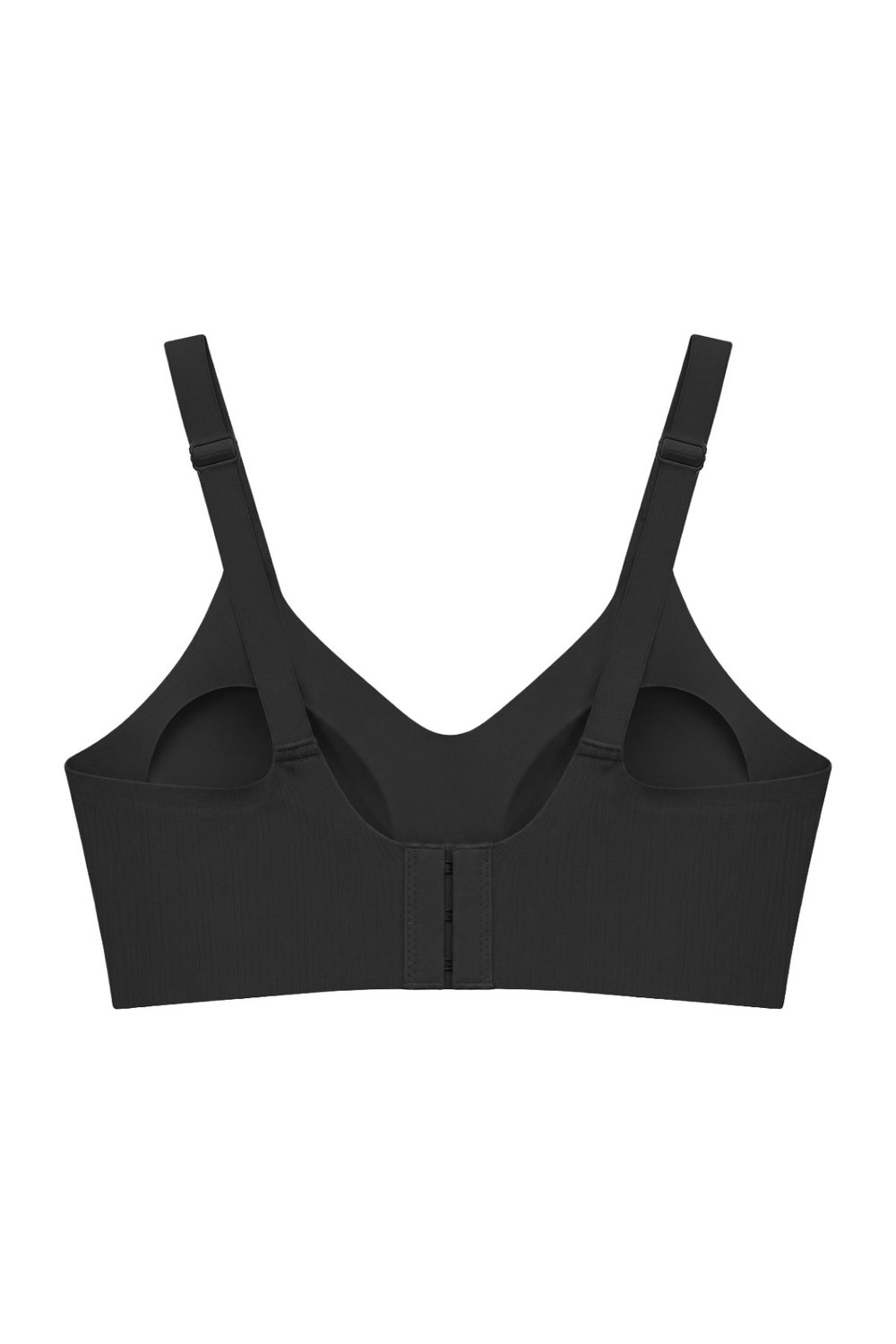 Seamless Bra - Mavelle | Siyah Lazer Kesim Klipsli ve Çıtçıtlı Önü Açılabilir Emzirme Sütyeni