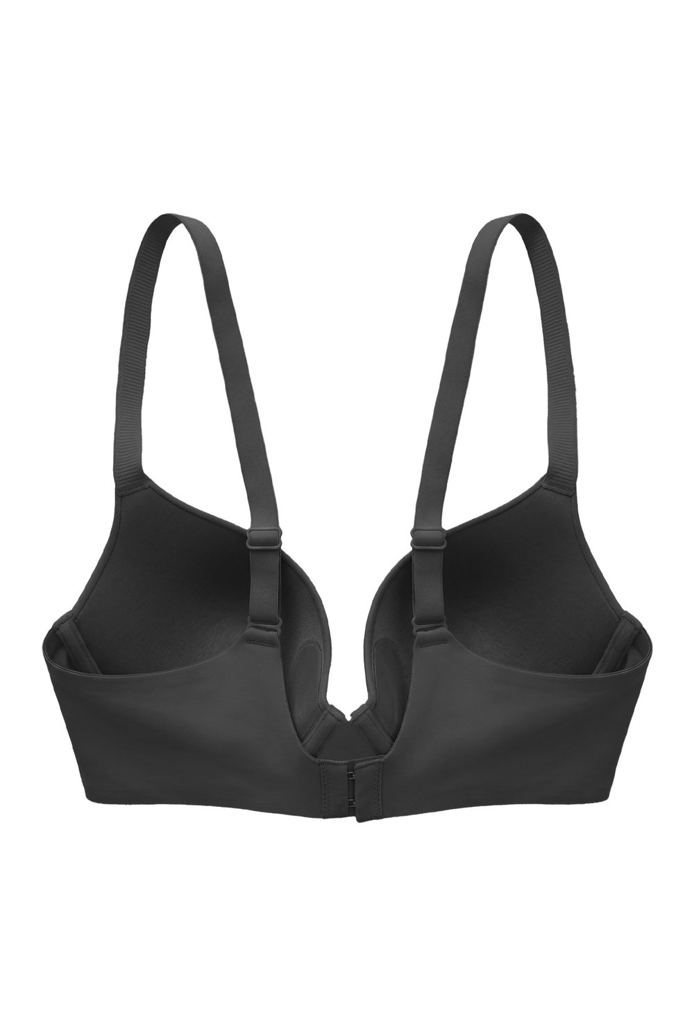 Seamless Bra - Wired | Siyah Lazer Kesim Destekli Dikişsiz Balenli Kadın Sütyen