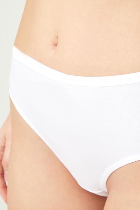 Basic Klasik Pamuklu Geniş Kenarlı Bato Külot 3lü Paket -3