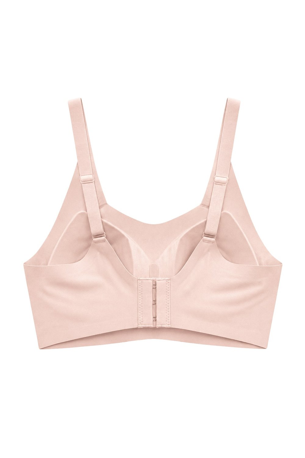 Seamless Bra - Elaris | Ten Lazer Kesim Balensiz Dekolteli Şerit Detay Dikişsiz Kadın Sütyen