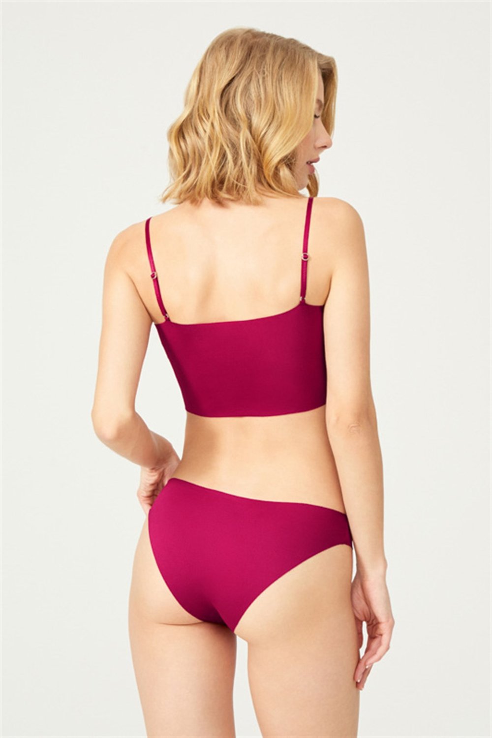 Basic İz Yapmayan Lazer Kesim Kadın Bikini Külot 7li Paket - 2