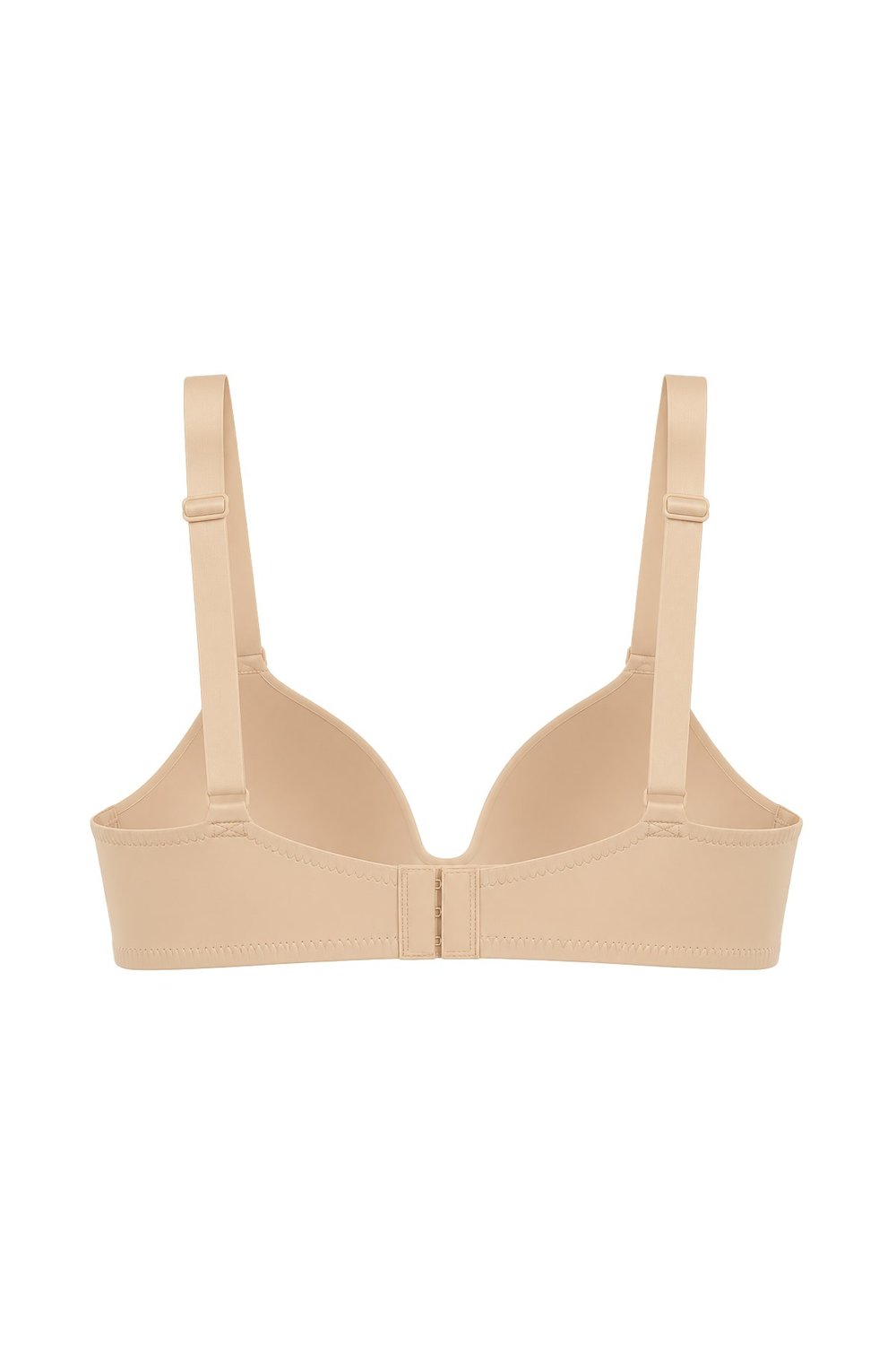 Seamless Bra - Norea | Bej Micro Balensiz Dolgusuz Toparlayıcı Kadın Sütyen