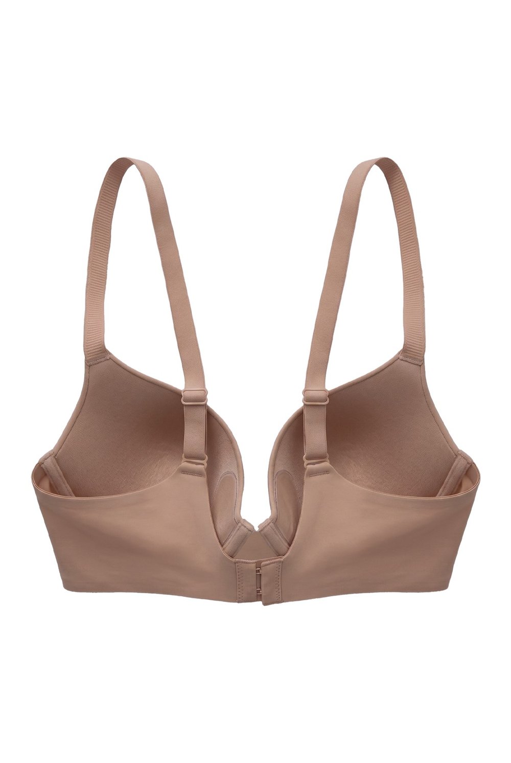 Seamless Bra - Wired | Kahverengi Lazer Kesim Destekli Dikişsiz Balenli Kadın Sütyen