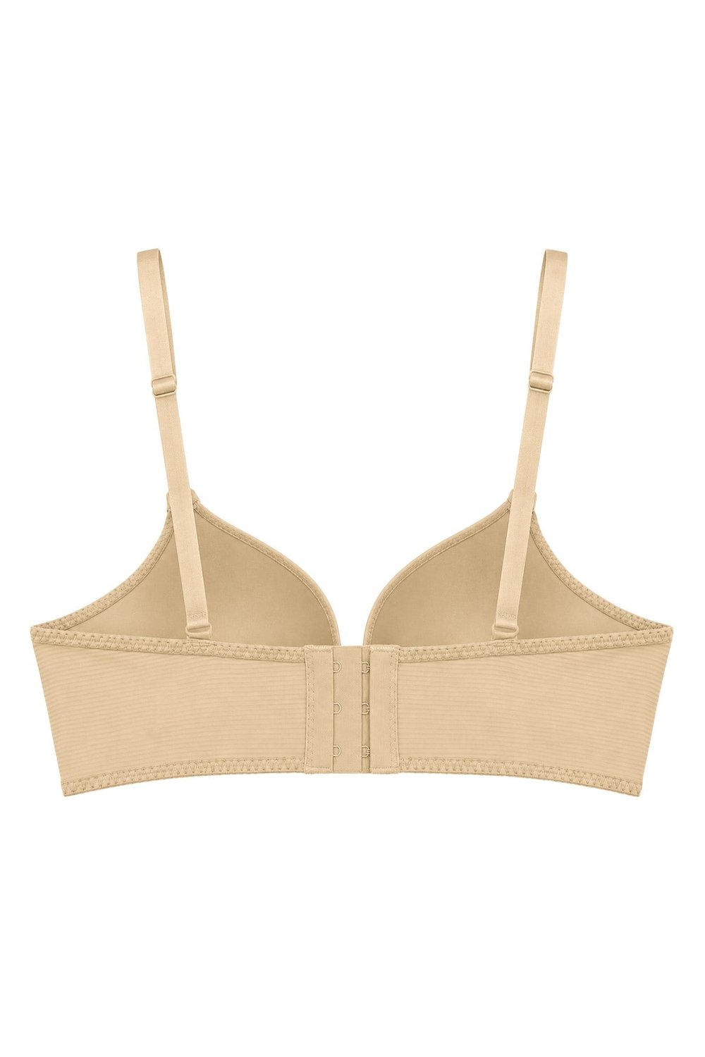 Seamless Bra - Renoa | Ten Rib Dokulu Balensiz Doğal Form Straplez Kadın Sütyen