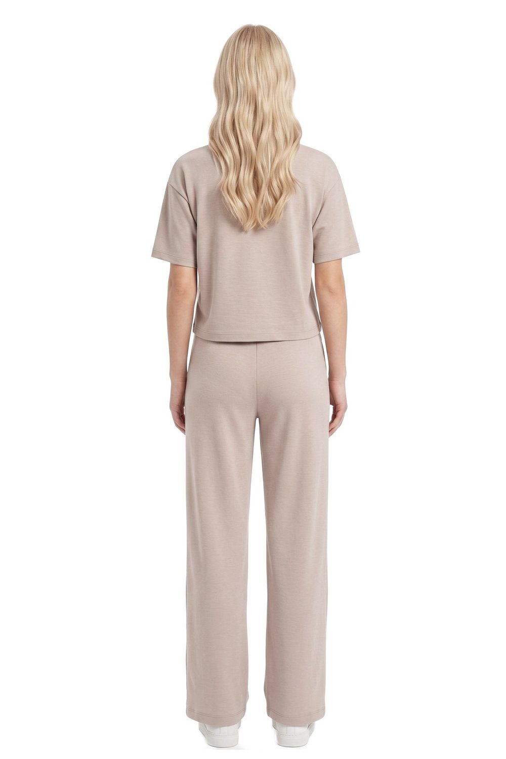 Premium - Sway Collection | Vizon Basic Yüksel Bel Modal Bol Paça Kadın Pantolon