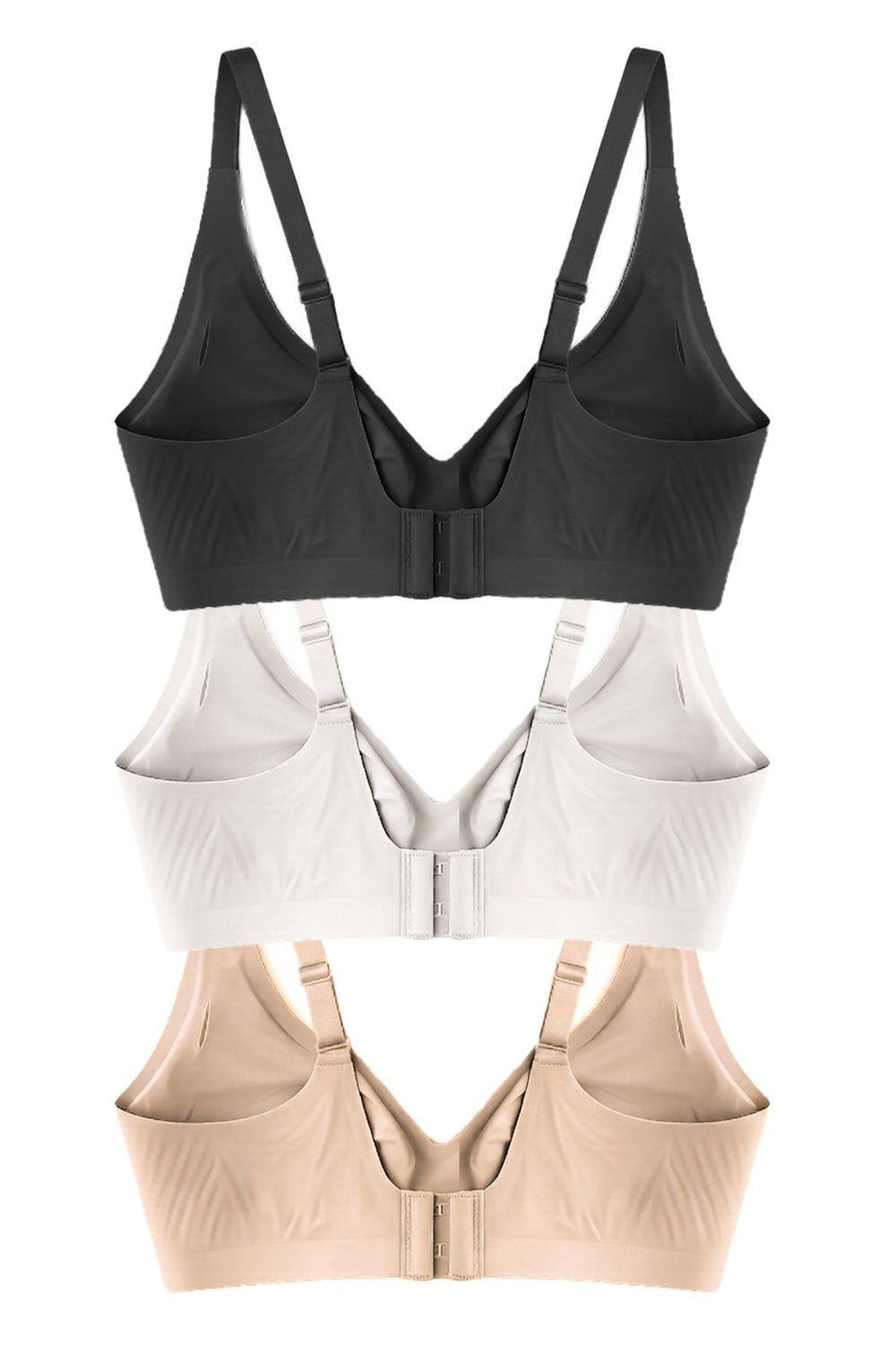 Seamless Bra - Avelis | Lazer Kesim Dikişsiz Balensiz İz Bırakmayan Kadın Sütyen 3lü Paket-2