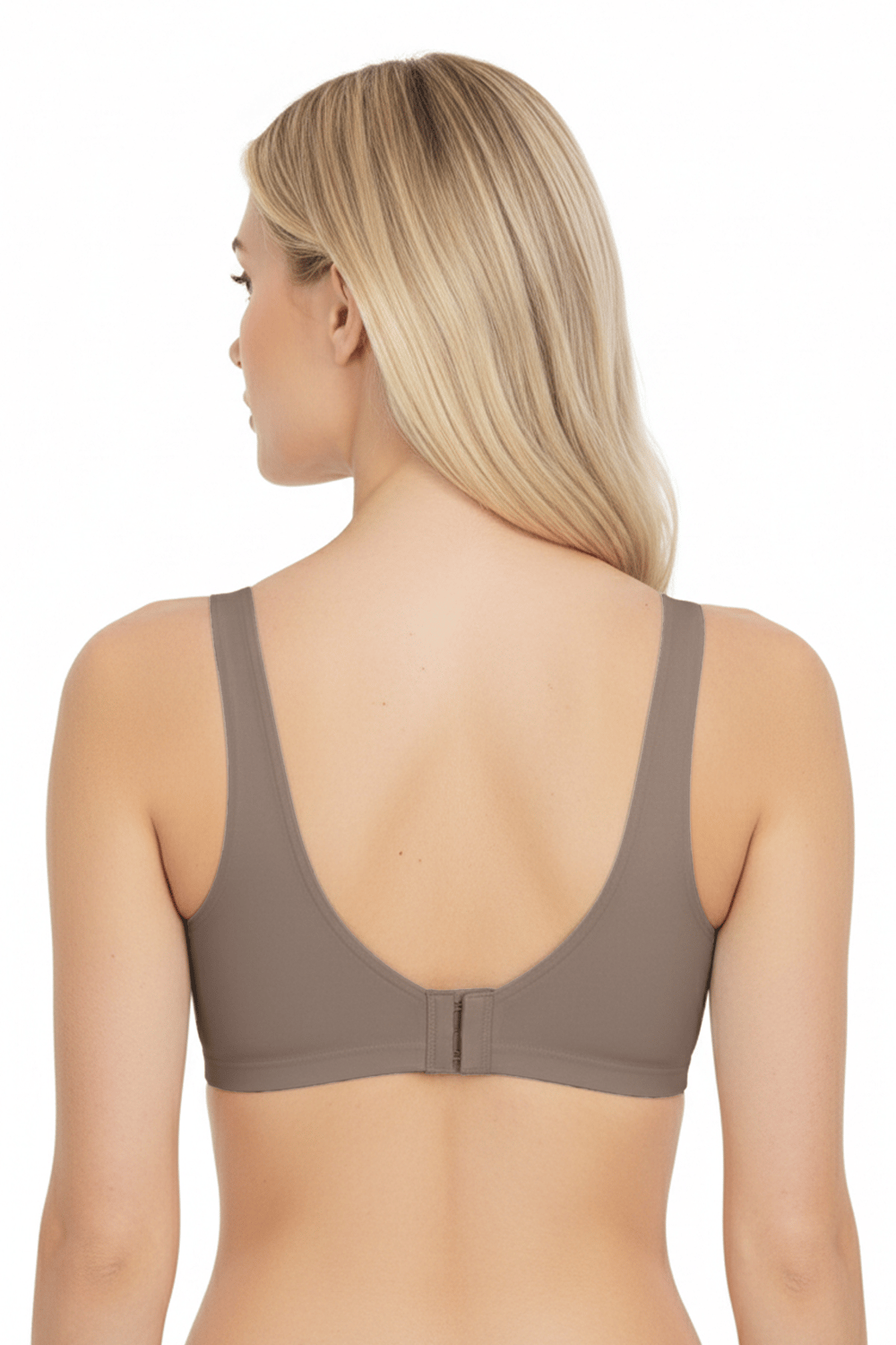 Seamless Bra - Zero Feel | Kahverengi Lazer Kesim Dikişsiz Ultra Hafif Balensiz Kadın Sütyen