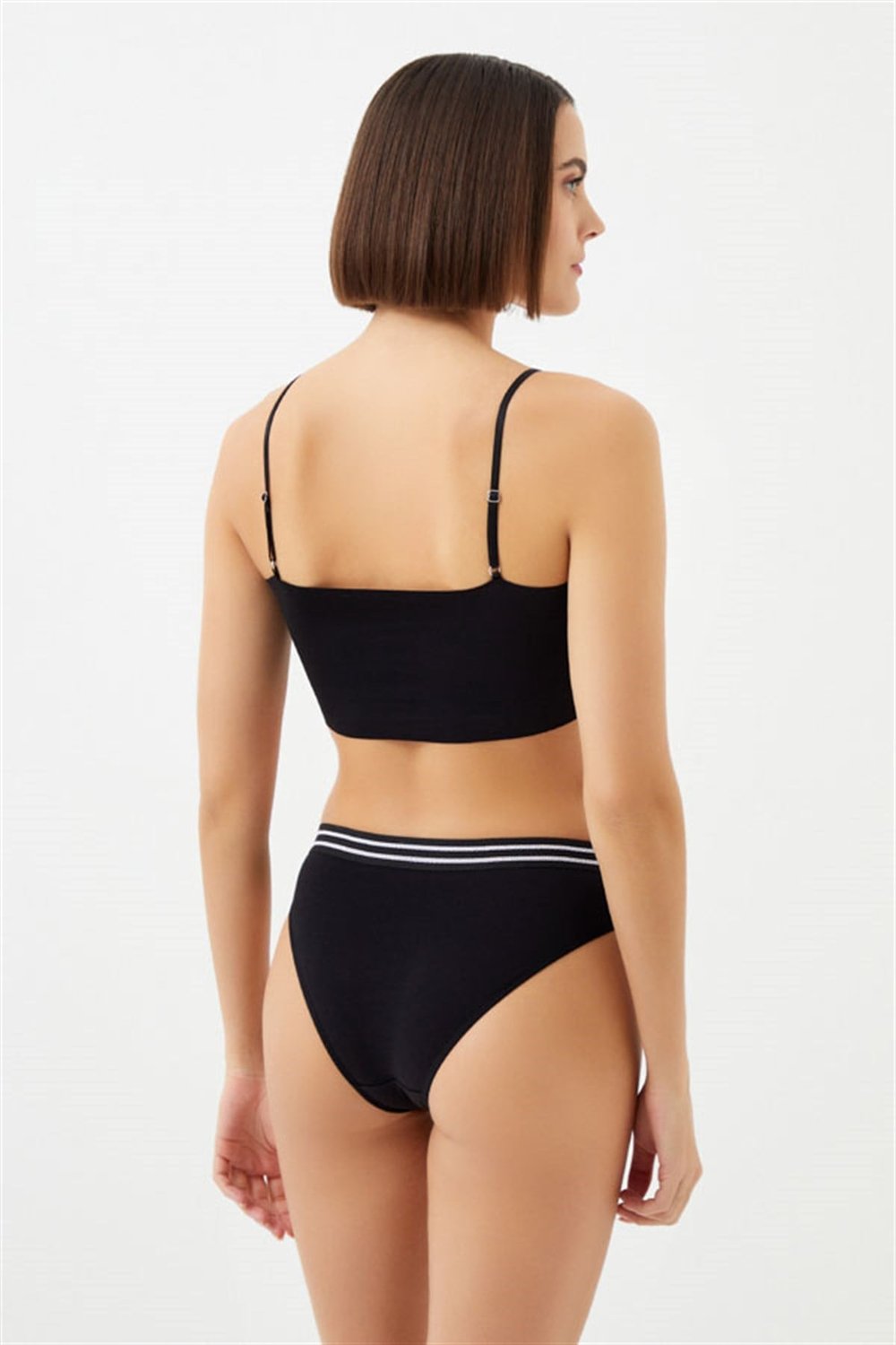 Spor Basic Pamuklu Bikini Külot 3lü Paket - 3