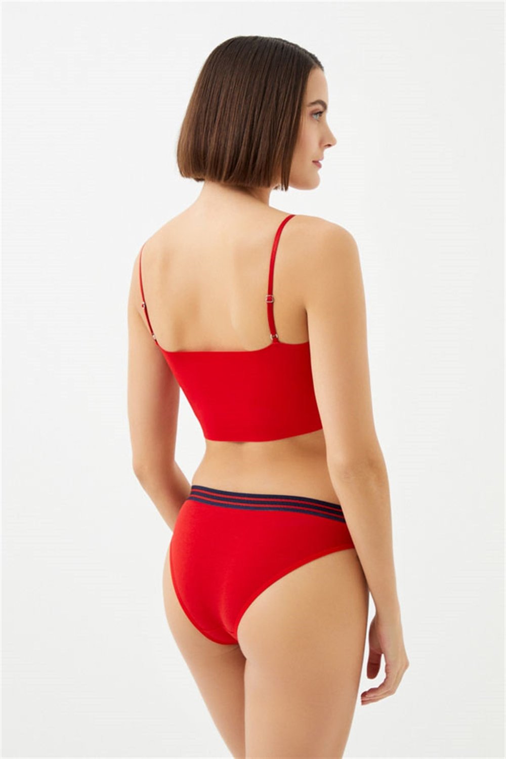 Spor Basic Pamuklu Bikini Külot 3lü Paket - 3