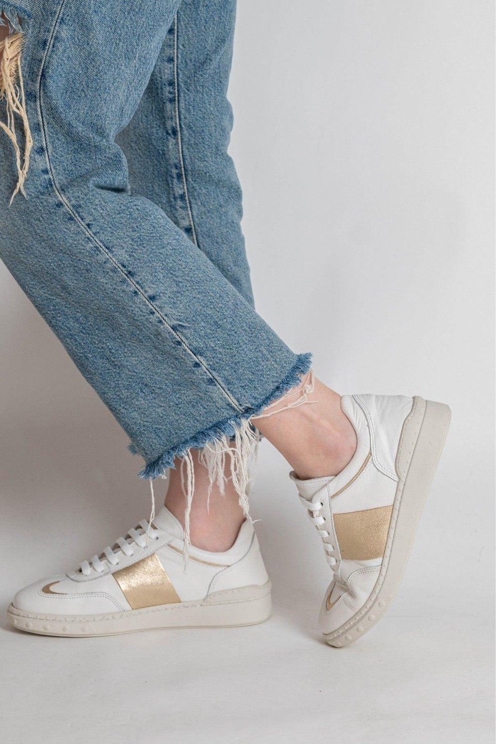 Bestello Bağcıklı Kauçuk Taban Sneaker 101-GUMK-01 Kadın Ayakkabı101-GUMK-01_BEYAZ_36Spor Ayakkabı & Sneaker