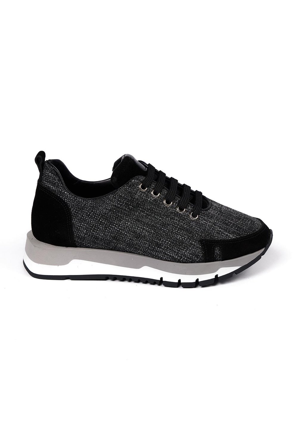 Bestello Bağcıklı Termoplastik Sneaker 101-232117-23 Kadın Ayakkabı101-232117-23_SIYAH_36Spor Ayakkabı & Sneaker
