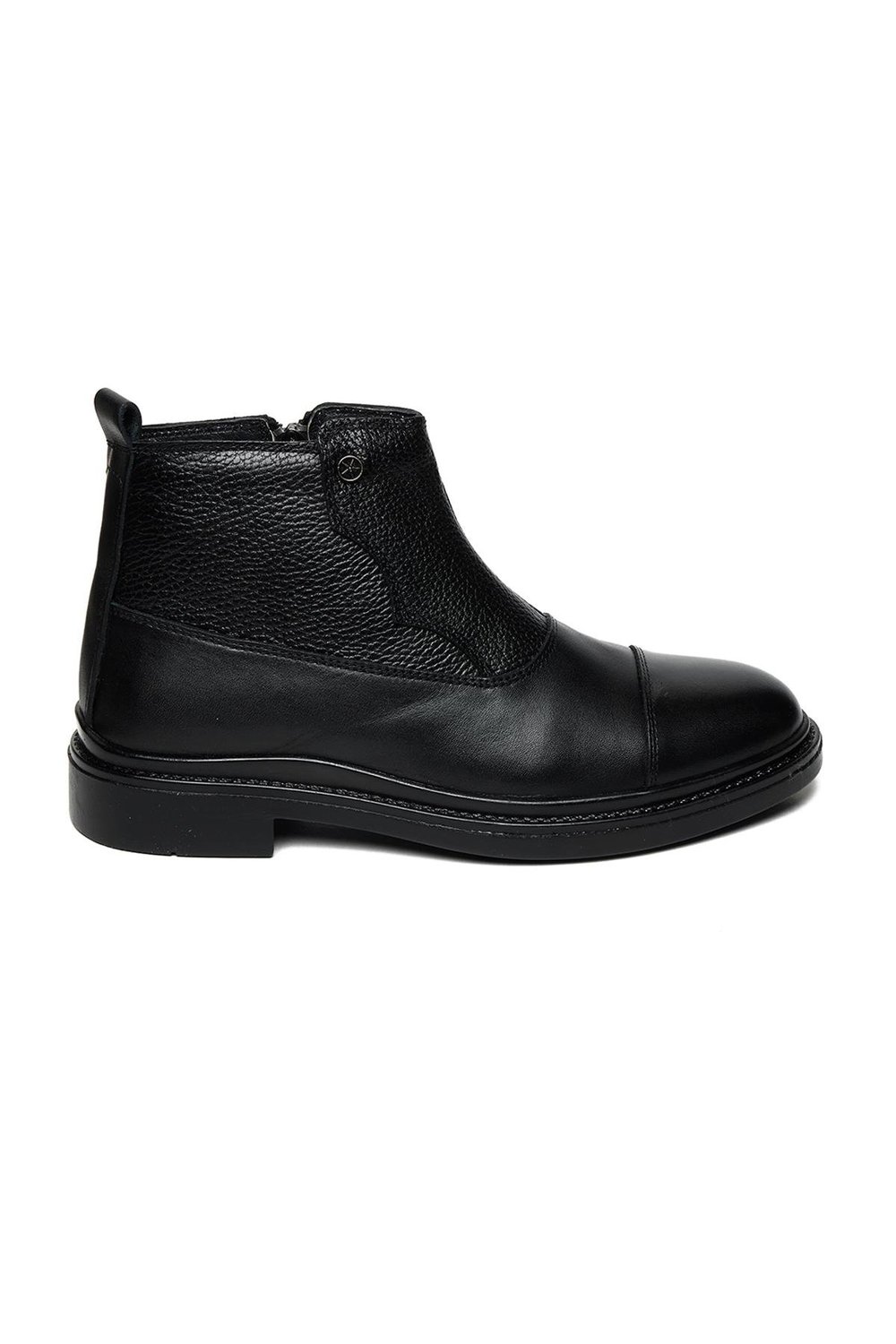 Bestello Bağcıksız Kauçuk Taban Düz Bot 023-231-24K Erkek Bot023-231-24K_SIYAH_40Casual Bot