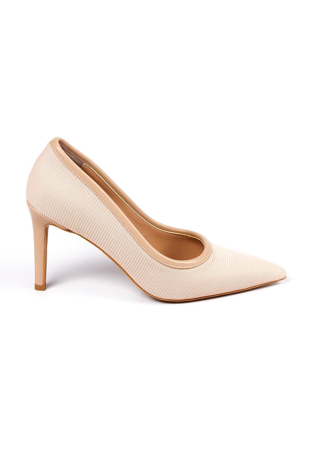 Bestello Sivri Burun Neolit Taban Ince Topuklu 281-891 Kadın Ayakkabı281-891_BEJ_36İnce Topuk