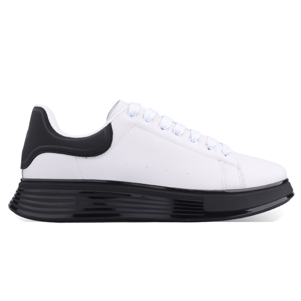 Andre Erkek Sneaker - BEYAZ SIYAH