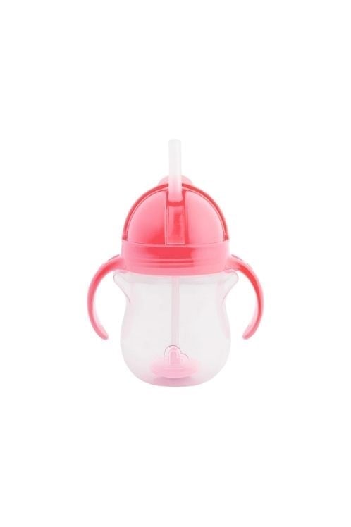 Munchkin Click Lock Kulplu Tıklama Uçlu Sızdırmaz Bardak 207ml-Pembe