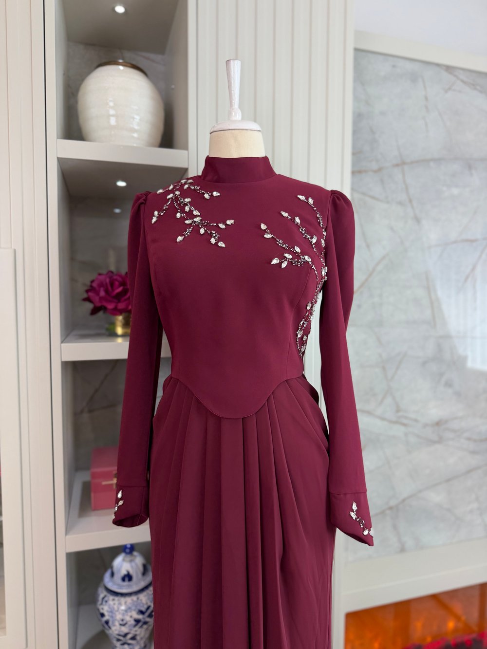 Bella Abiye Bordo