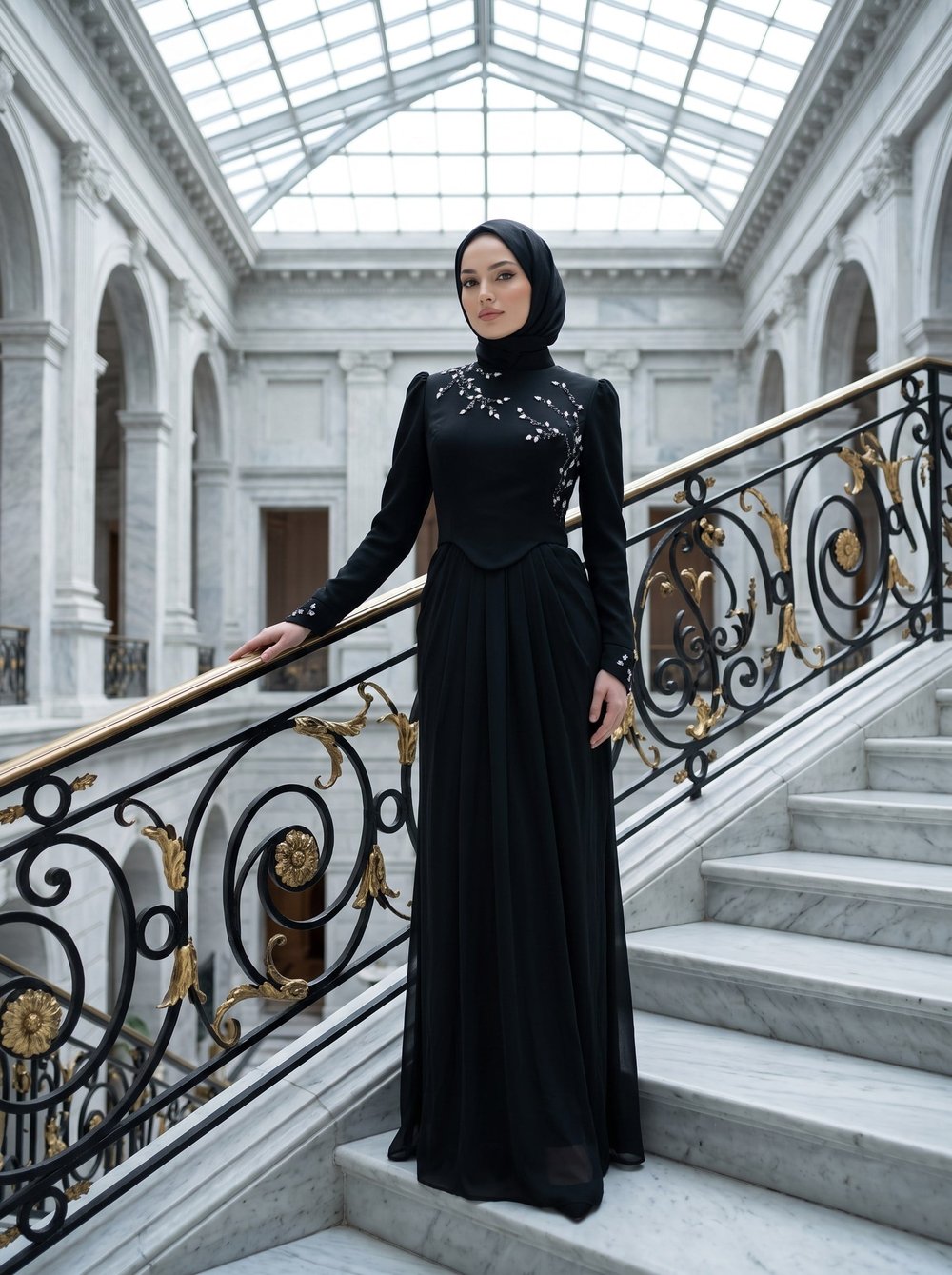 Bella Abiye Siyah