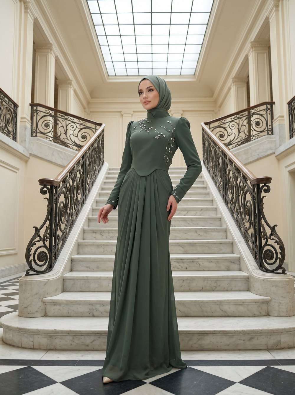 Bella Abiye Yeşil