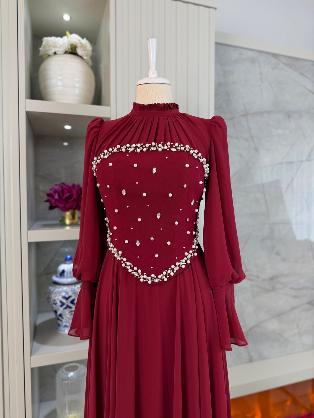 Deniz Abiye Bordo