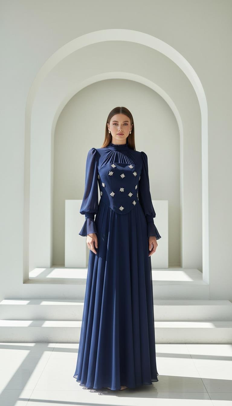 Farah Abiye Lacivert