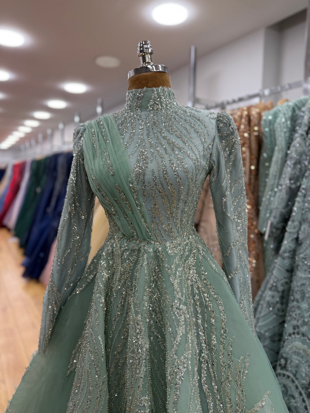 Haute Couture Abiye 42-46 beden arası uyumlu