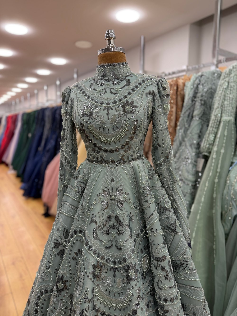Haute Couture Abiye 42-46 beden arası uyumlu
