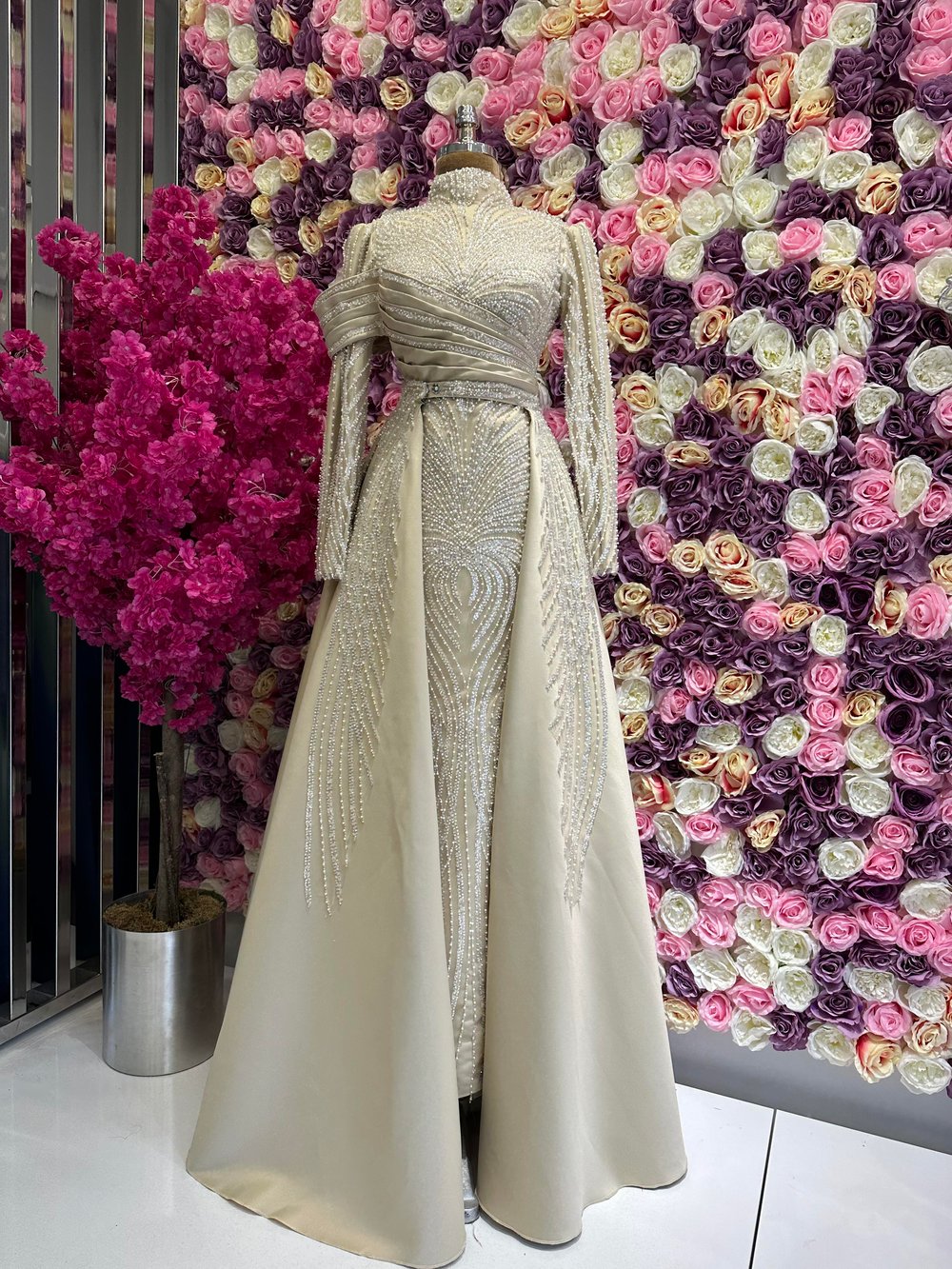 Haute Couture Dress Bej