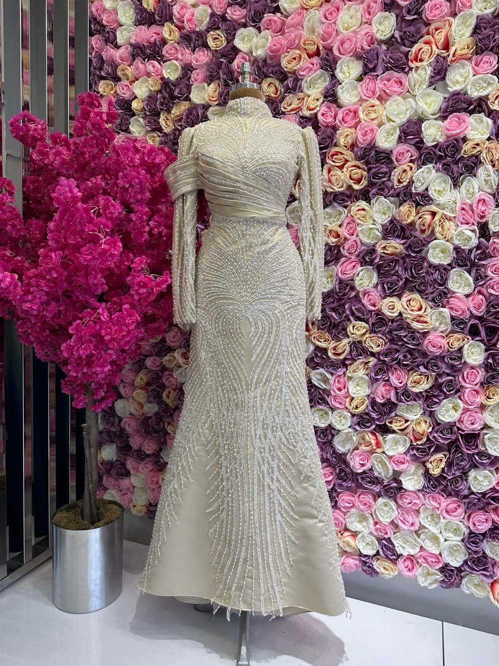 Haute Couture Dress Bej