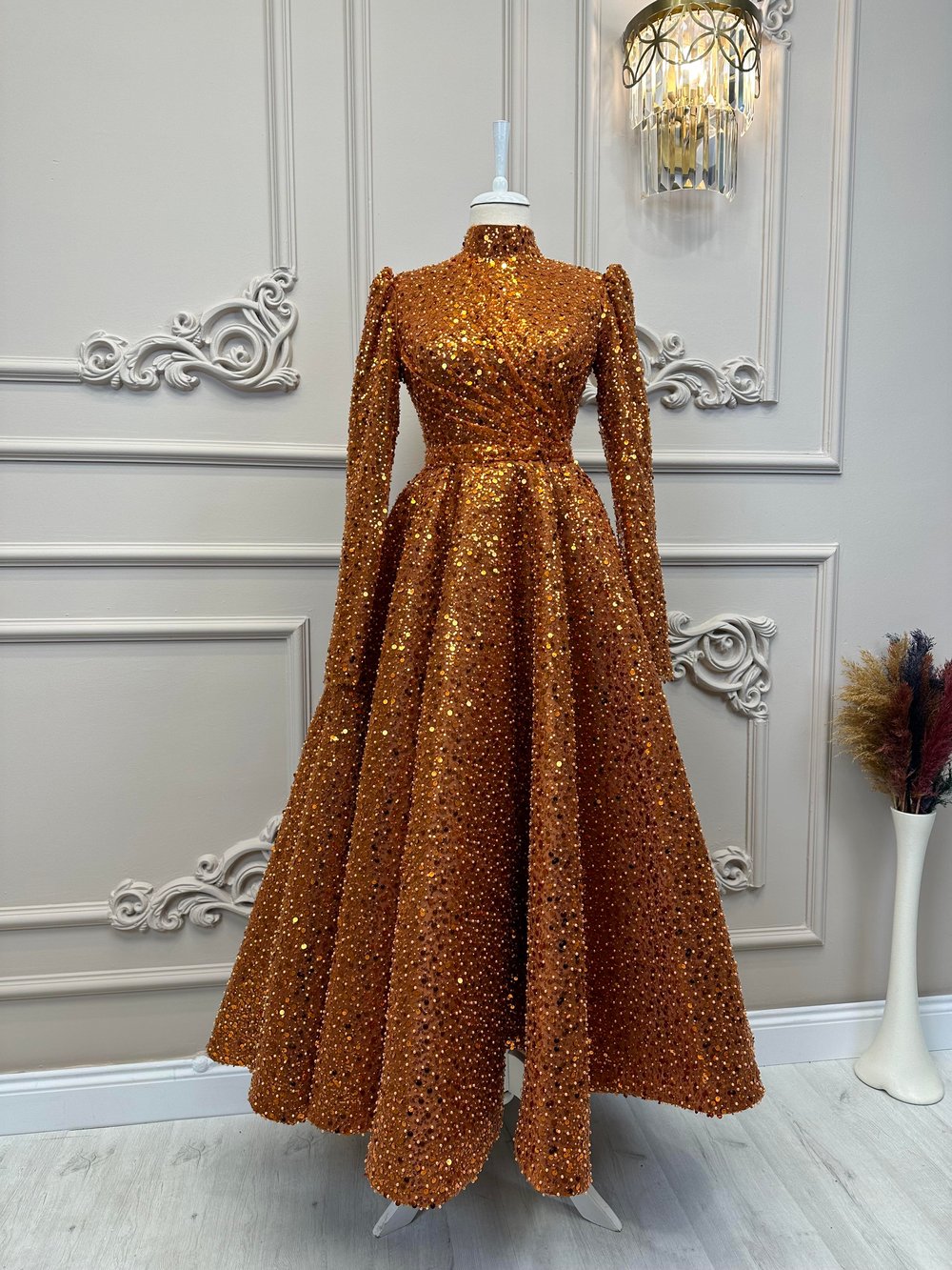 Haute Couture Dress Kiremit