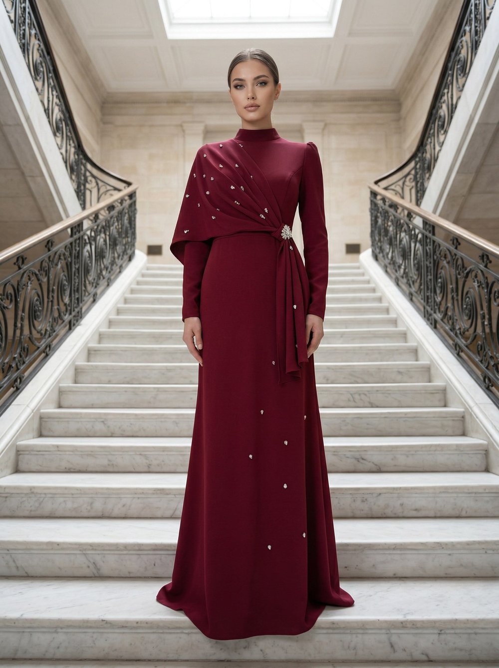 Nehir Abiye Bordo