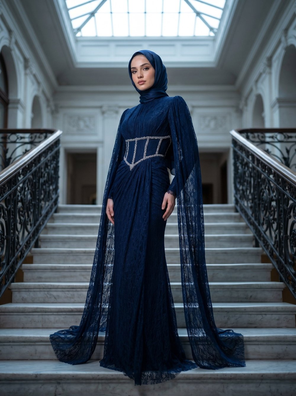 Nergis Abiye Lacivert