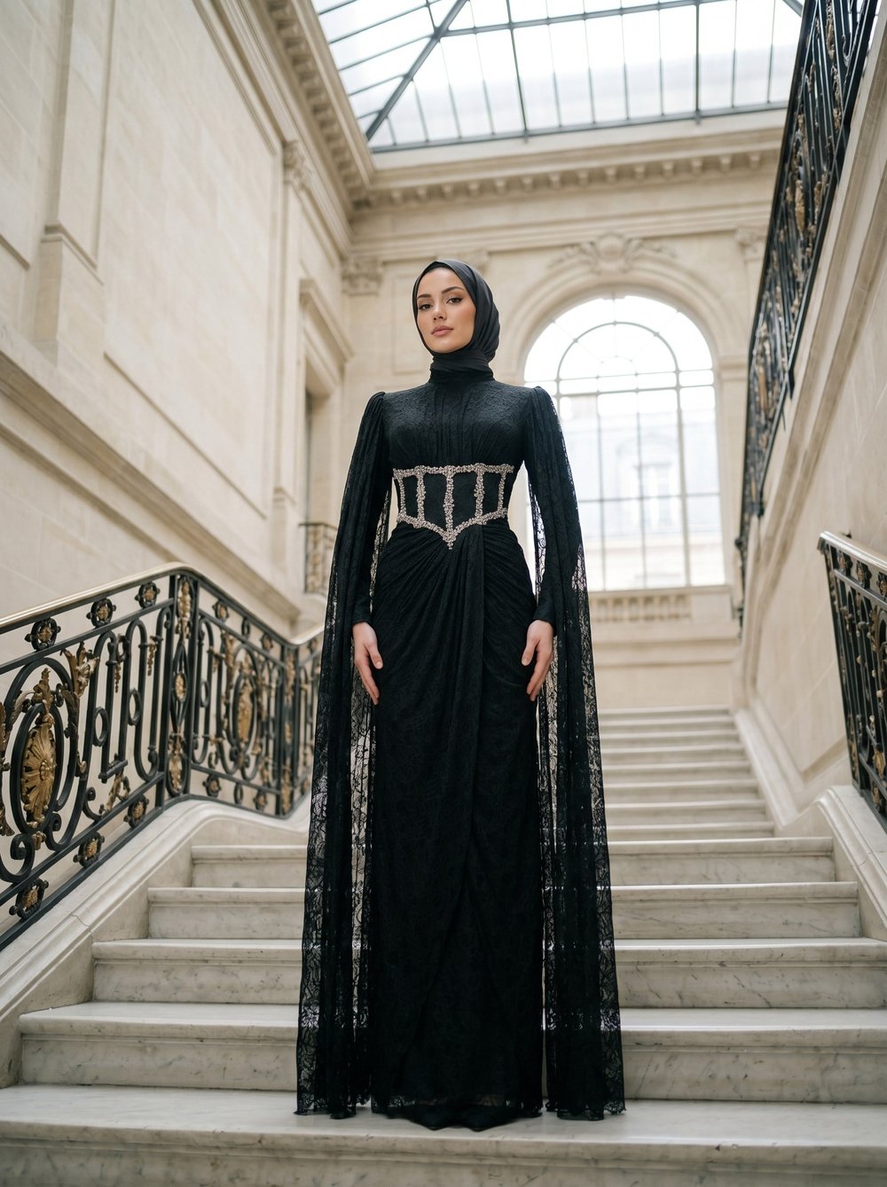 Nergis Abiye Siyah