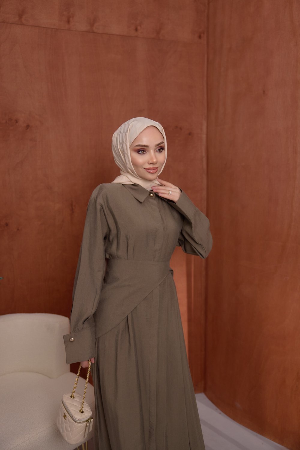 Zela Elbise Haki