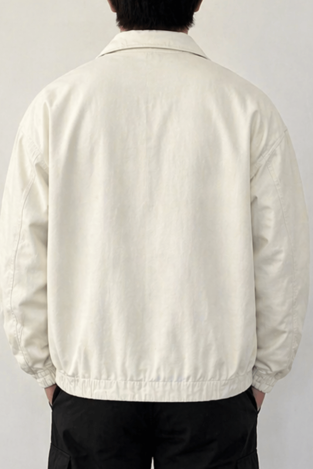 Erkek Oversize Bomber Ceket Fermuarlı Basic Günlük Şık Mont
