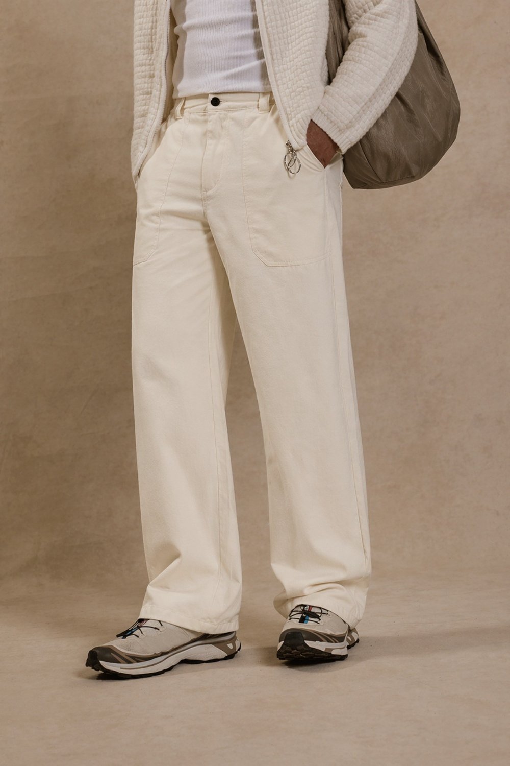 Erkek Baggy Pantolon – Geniş Paça Rahat Kesim Günlük Stil