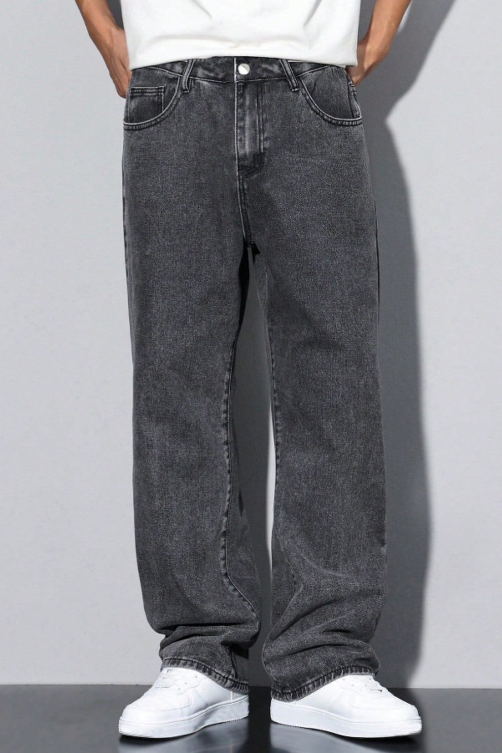Tarz CoolPantolonSRSR1790R01Erkek Rahat Kesim Baggy Pantolon