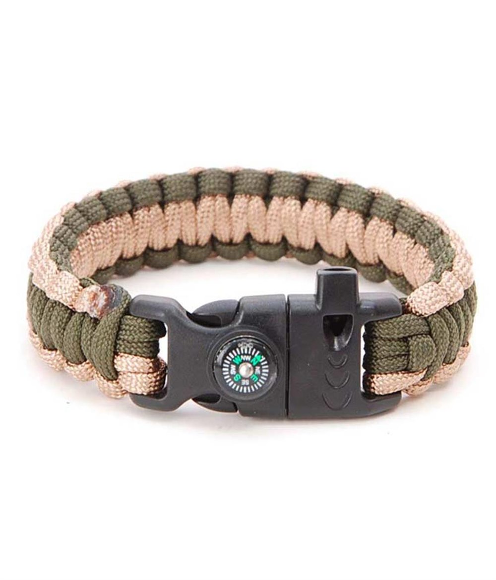 YDS FUNCTIONAL PARACORD/BİLEKLİK -HAKİ-BEJ