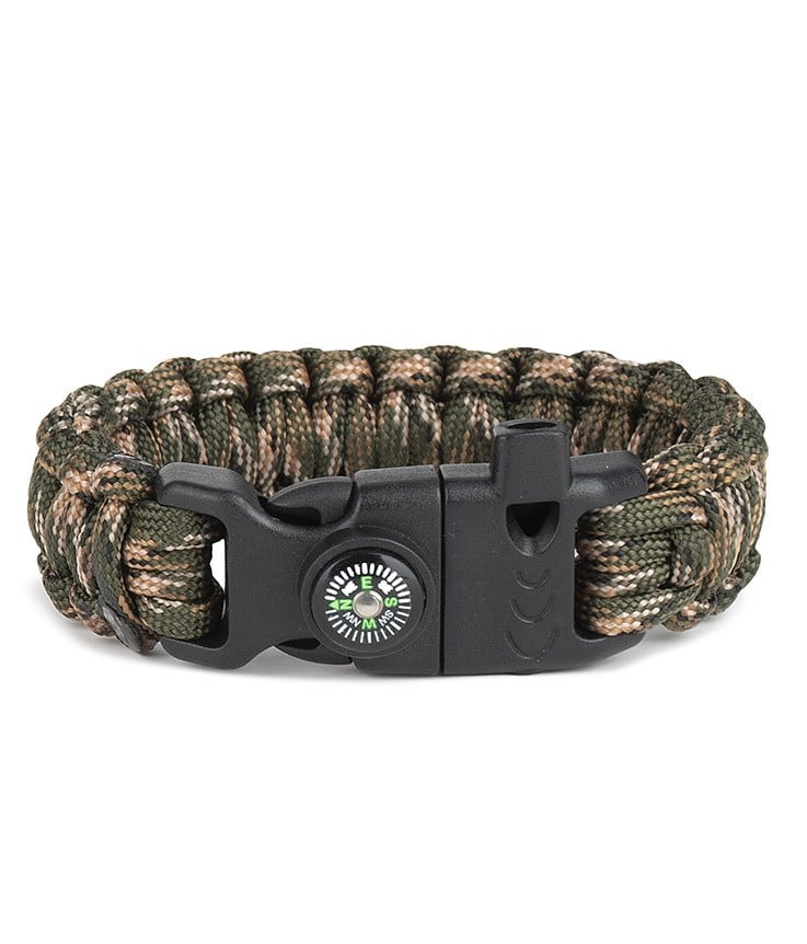 YDS FUNCTIONAL PARACORD/BİLEKLİK -YEŞİL KAMUFLAJ