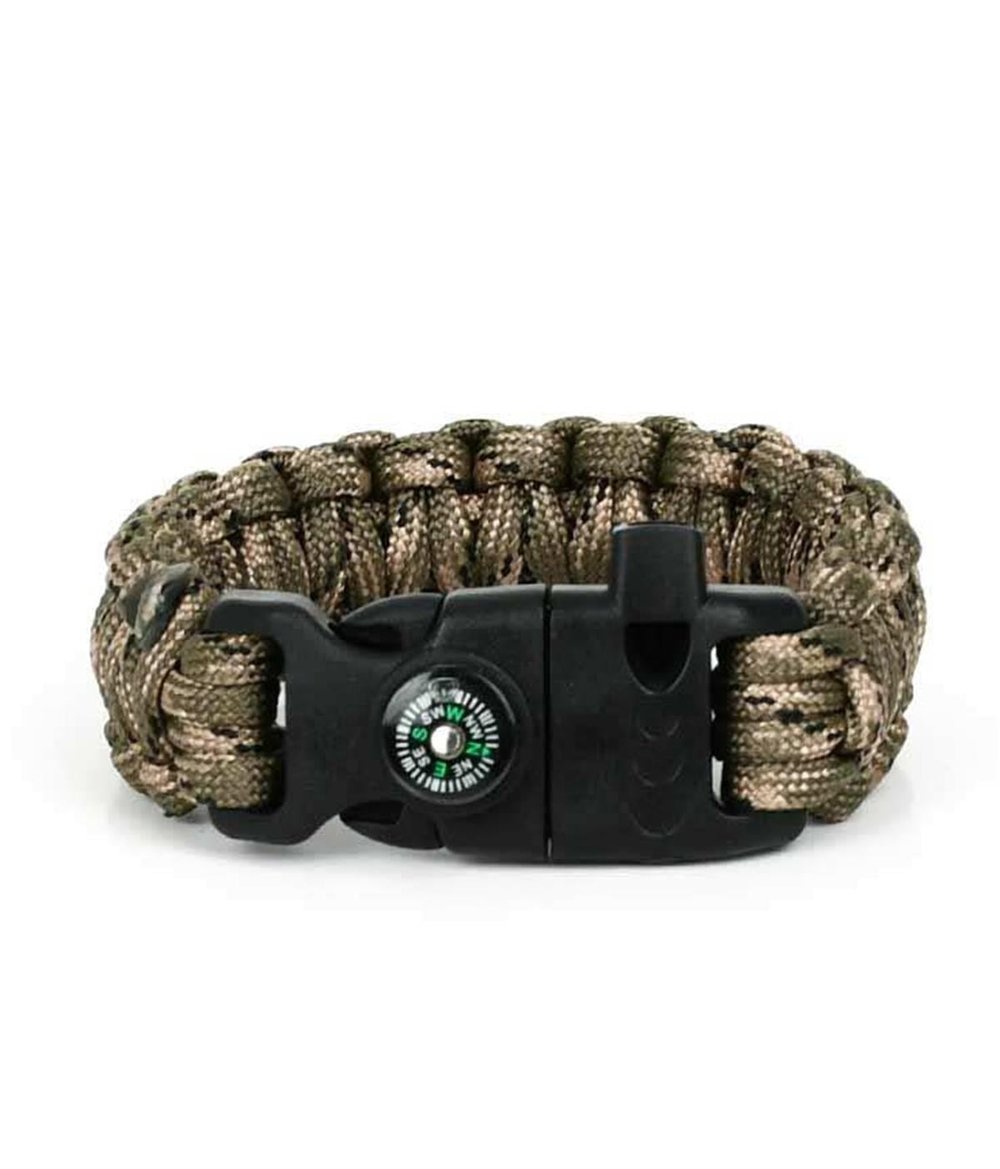 YDS FUNCTIONAL PARACORD/BİLEKLİK -YEŞİL KAMUFLAJ