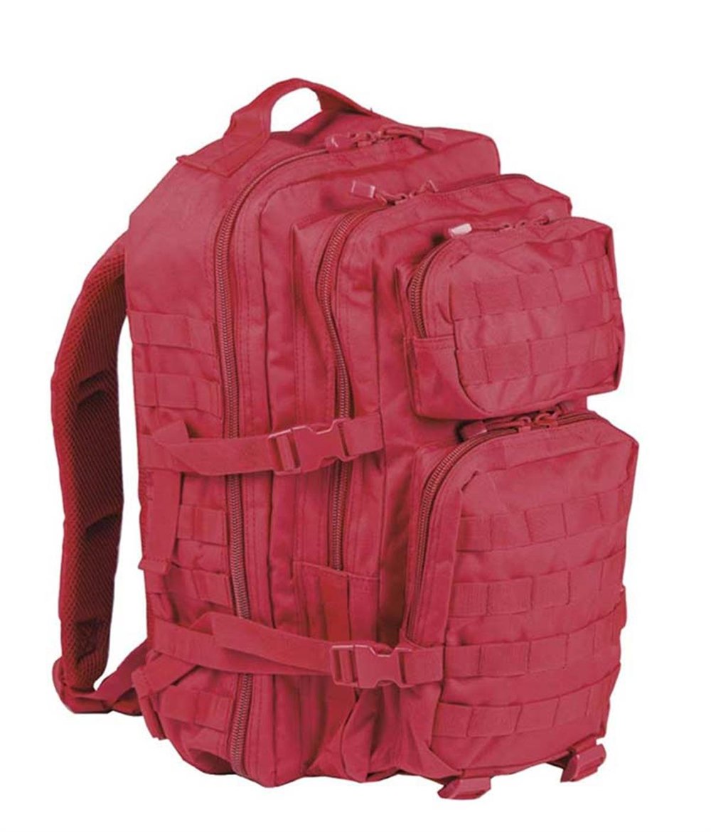 YDS MIL-TEC SIGNAL RED SIRT ÇANTASI (36L) -KIRMIZI